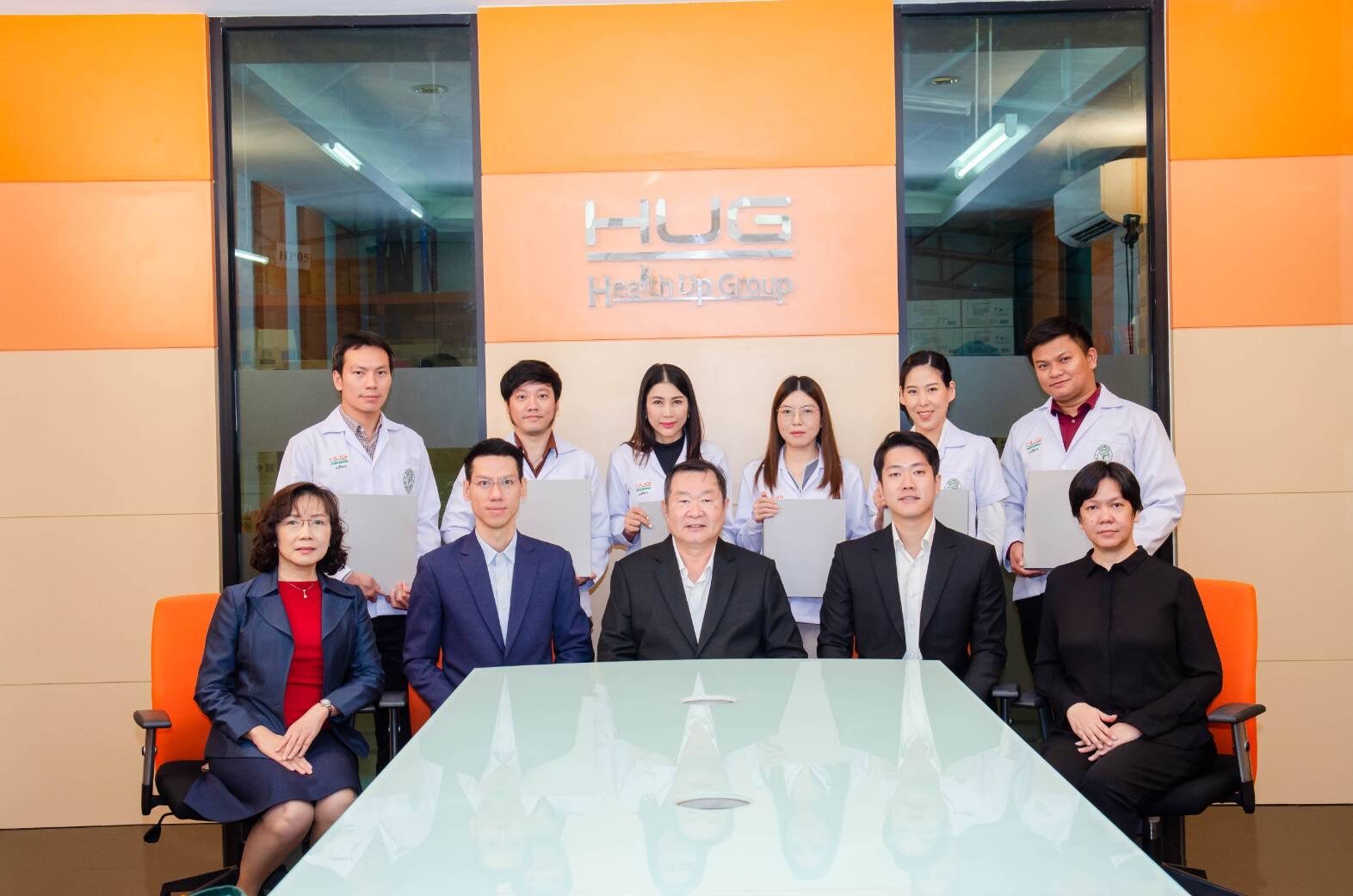 HUG Pharmacy Business — robotic warehouse